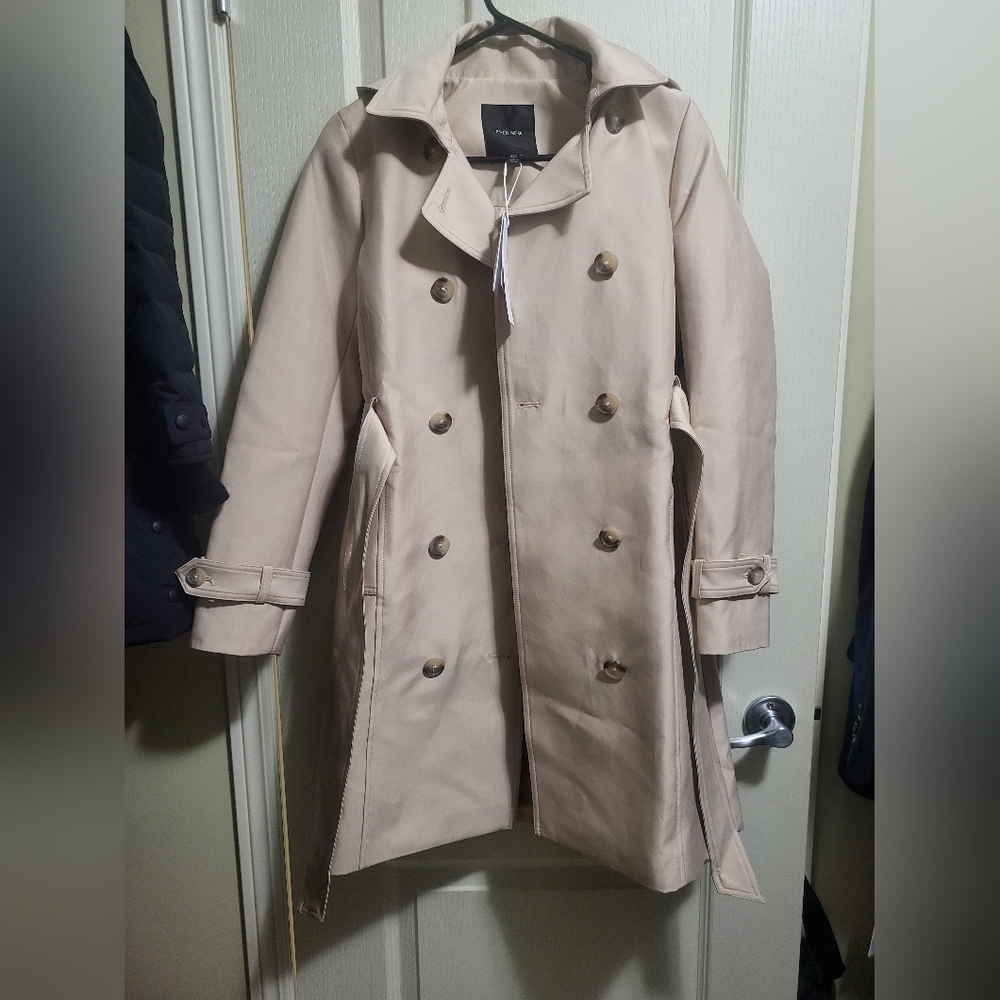 Evernew Beige Trench Coat Ladies new